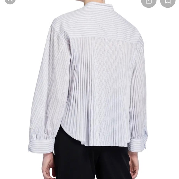 Vince Tops Nwt Vince Button Down Shirt With Pleated Back Size Xl